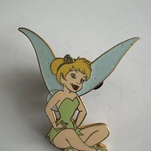 Tinker Bell Enamel Pin - Green and Gold